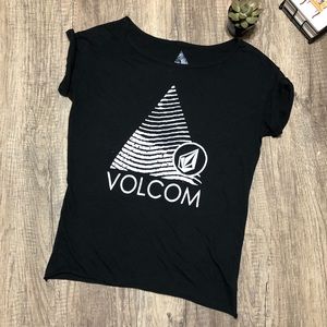 Black Volcom Tee